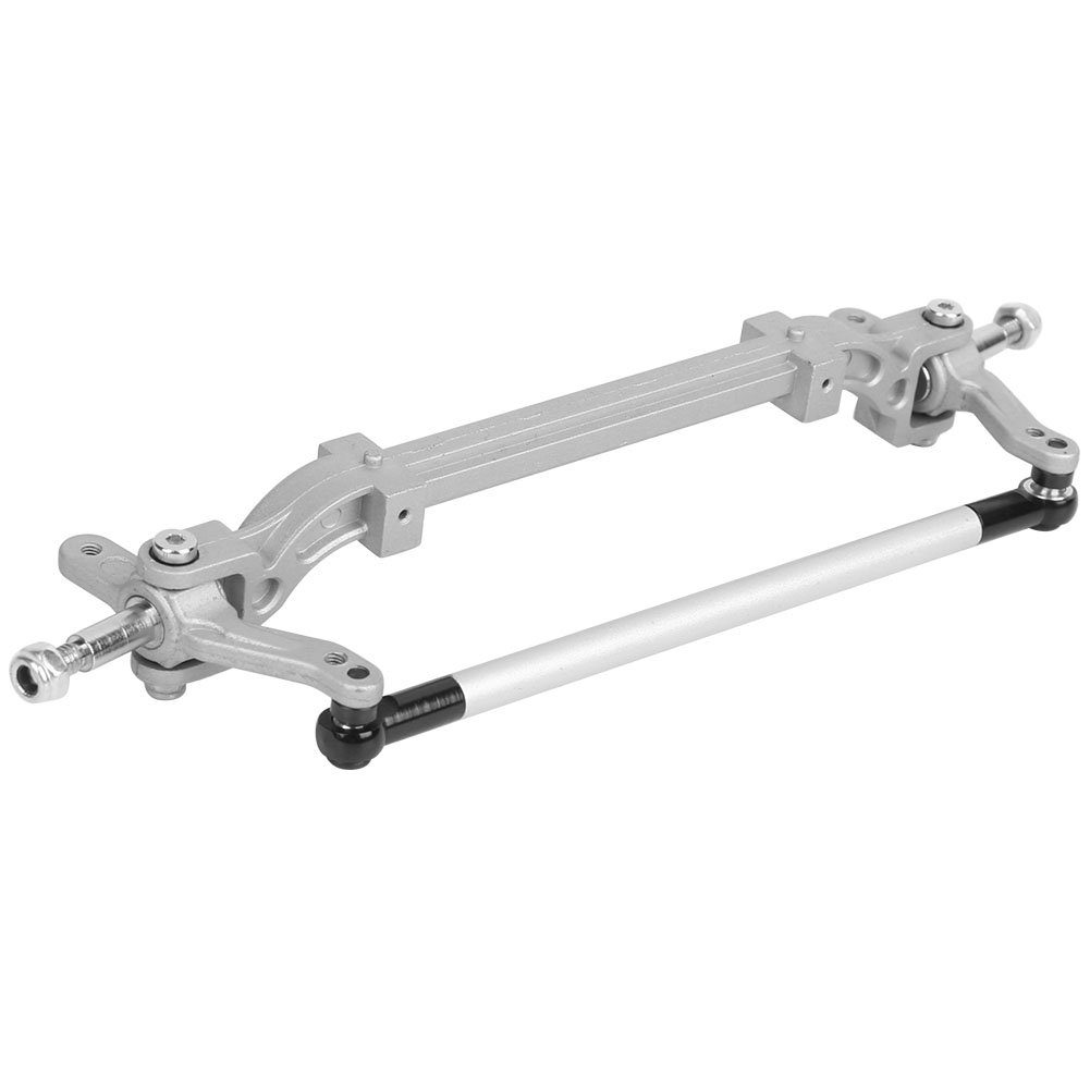 Spurstange Der Vorderachse Ohne Servounterstützung Für Tamiya 1/14 Ferngesteuerte Sattelzugmaschine (silber)