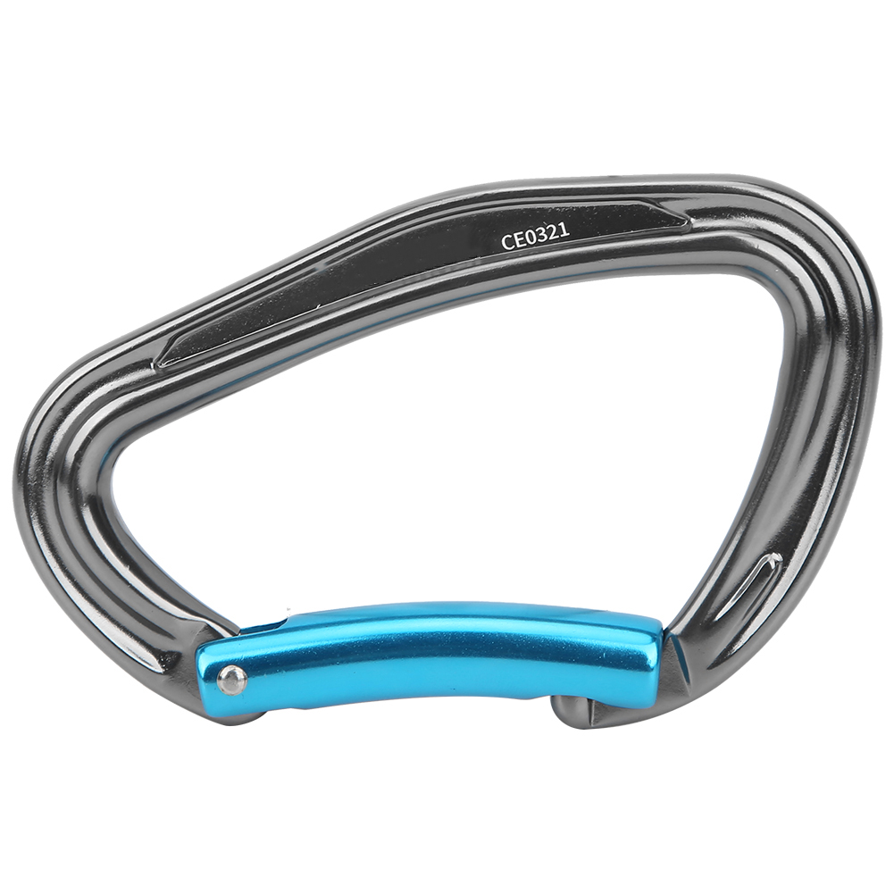 Sicherheitsverlängerungen Für Karabiner Mit Schutzschlaufen Für Outdoor-kletterausrüstung, Grau Und Blau
