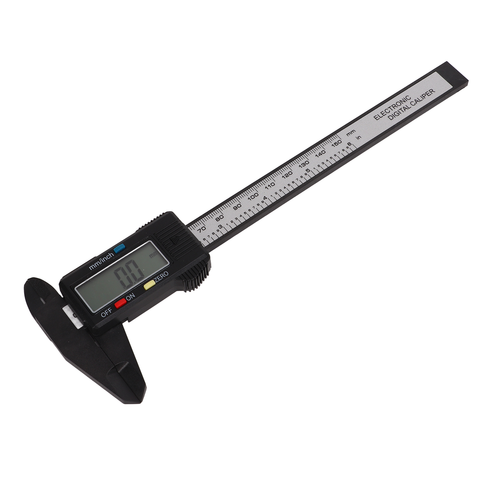 Digitaler Messschieber, Genauigkeit 0,1 Mm (0,01 Zoll), Automatische Abschaltung, Lcd-bildschirm, Millimeter/zoll-umrechnung.