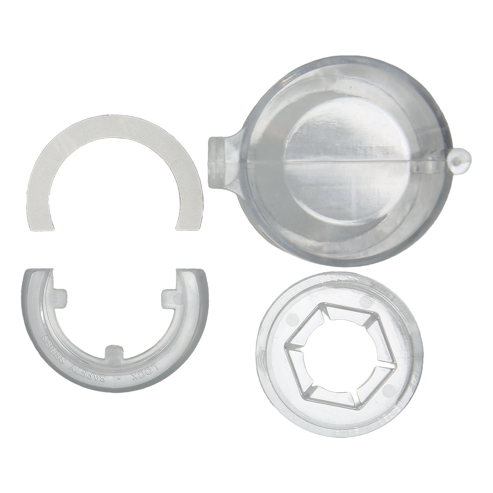 Runde, Transparente Polycarbonat-schutzkappe Für Not-aus-schalter, Für Den Industriellen Einsatz Bestimmt.