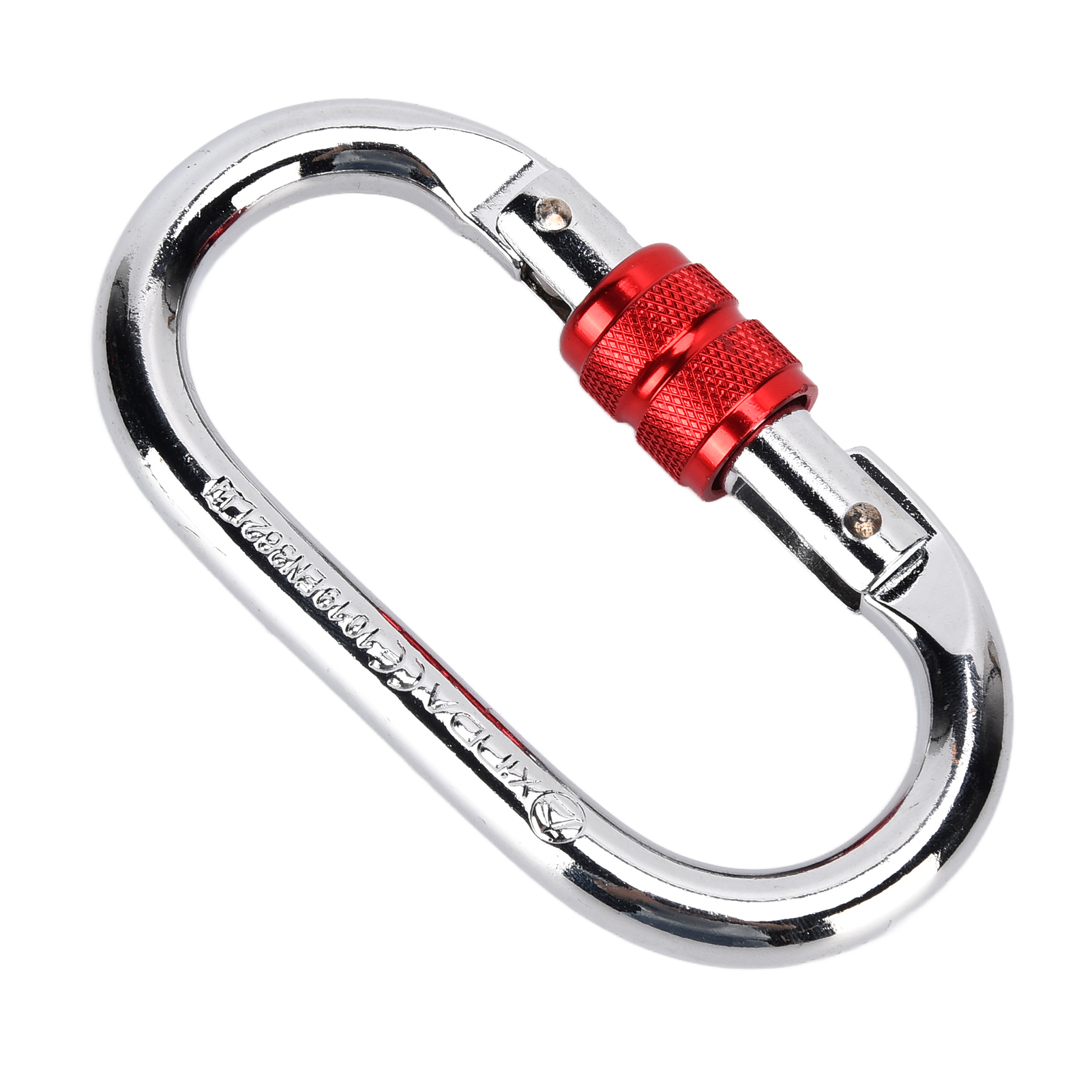 Vertikaler Kletterkarabiner Mit 25 Kn Tragkraft, O-ring Und Feder Für Wanderer Und Kletterer