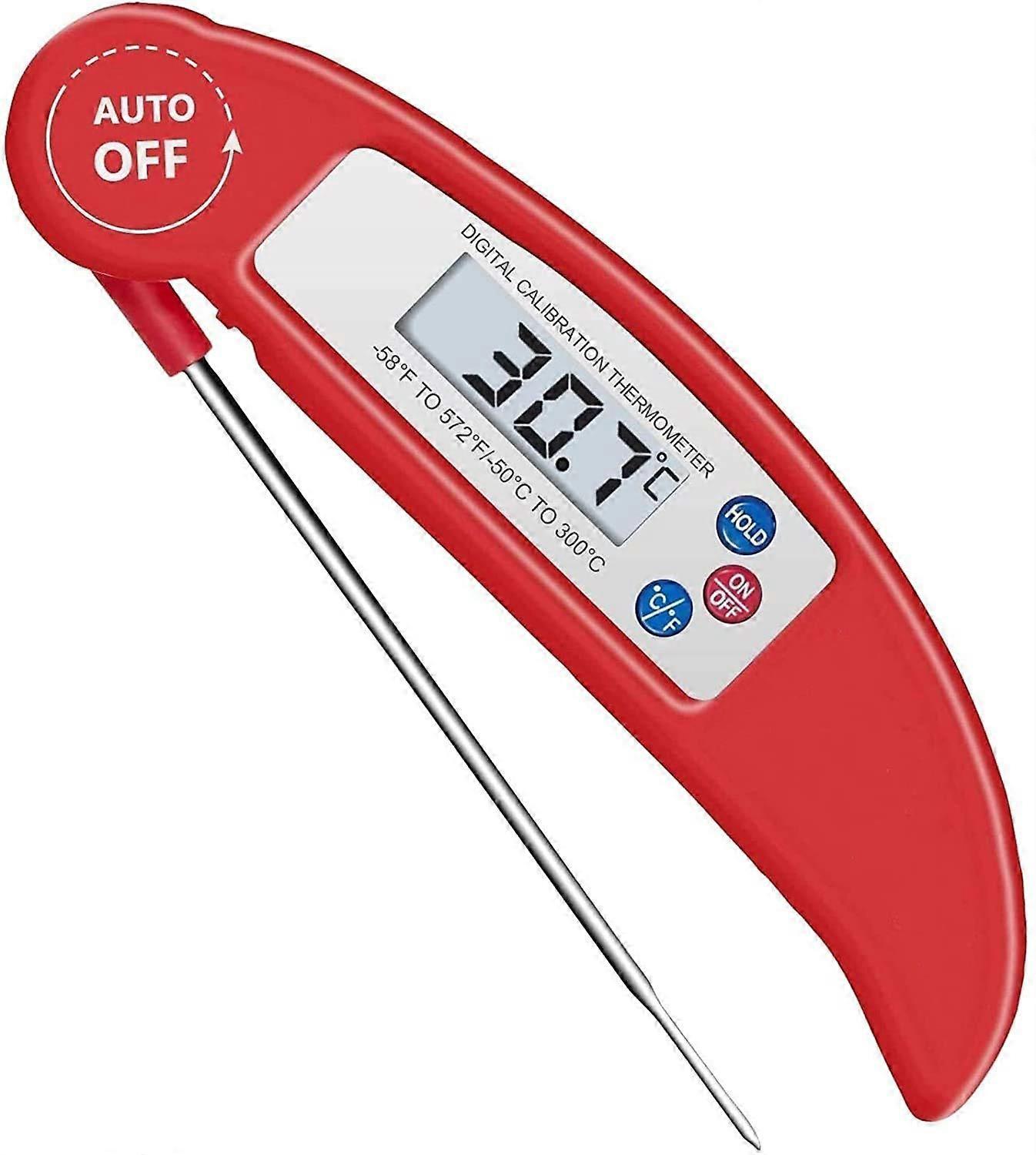 Digitales Fleischthermometer Mit Sofortanzeige, Ultraschnelles, Wasserdichtes Küchenthermometer Für Lebensmittel Und Süßwaren