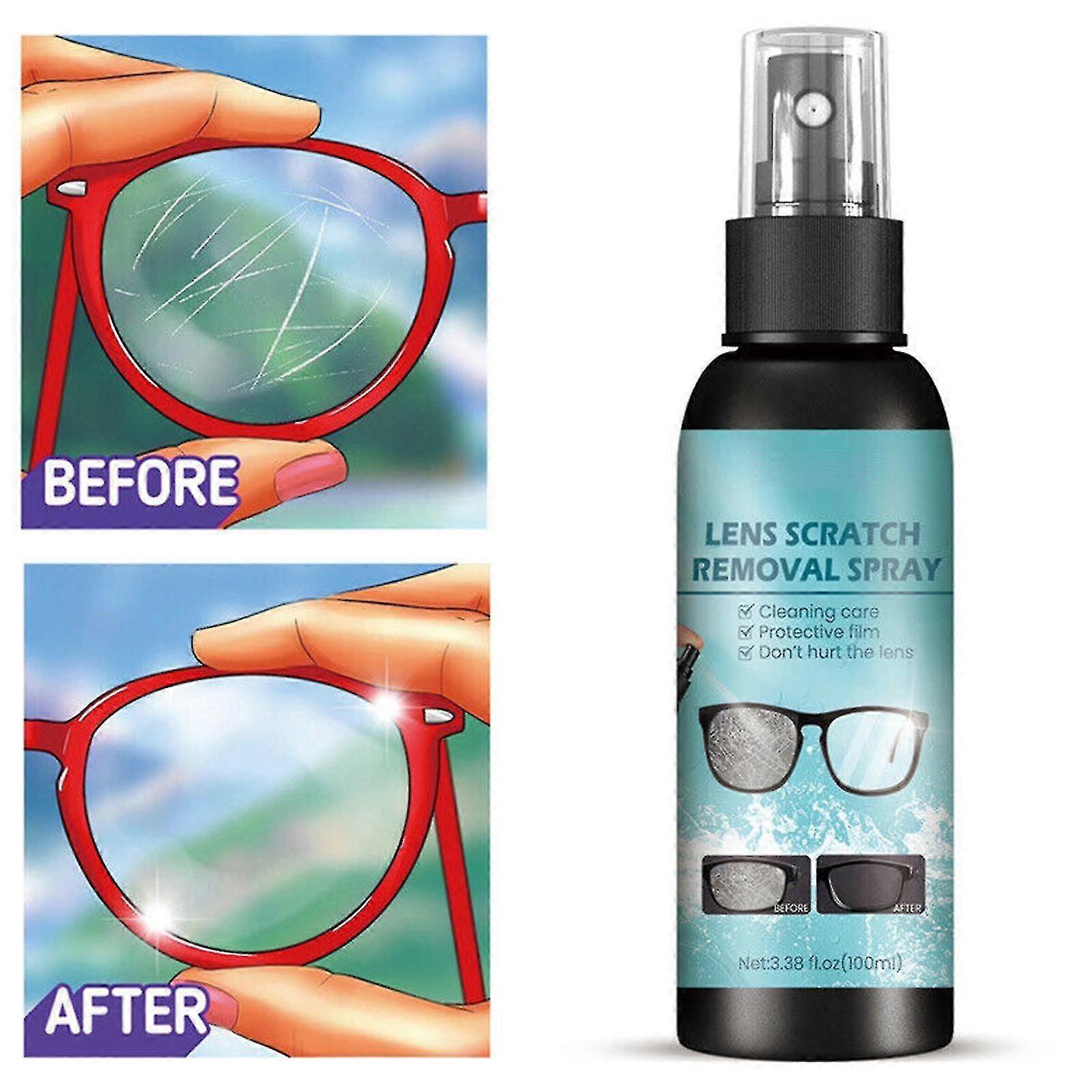 Kratzfestes Spray Für Brillengläser Und Windschutzscheiben, 100 Ml Reparaturflüssigkeit