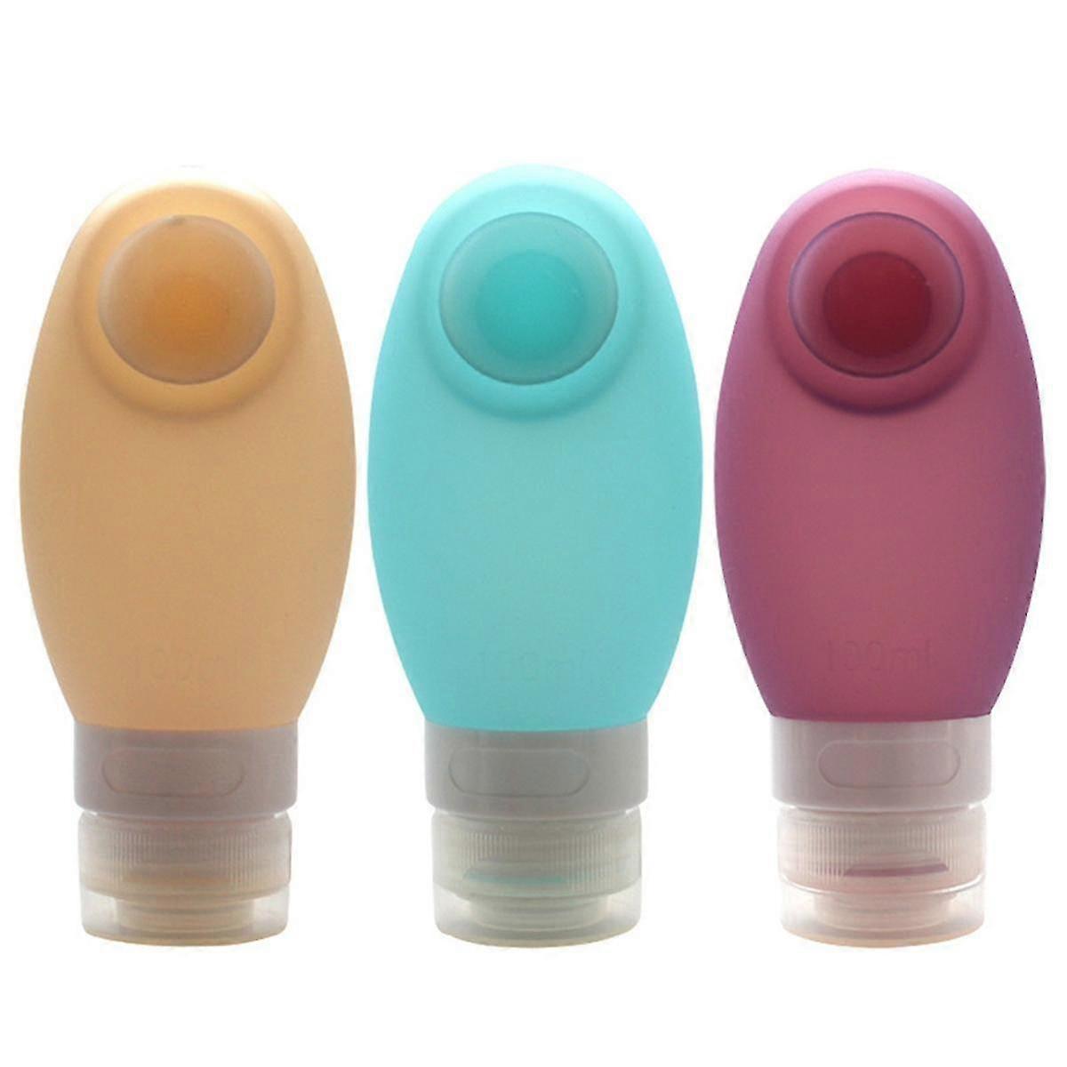 Sonnenschutzmittel-applikator, Nachfüllbarer Sonnenschutzlotion-applikator, Tragbarer Reise-sonnenschutzmittel-applikator (3er-pack), Wie Abgebildet