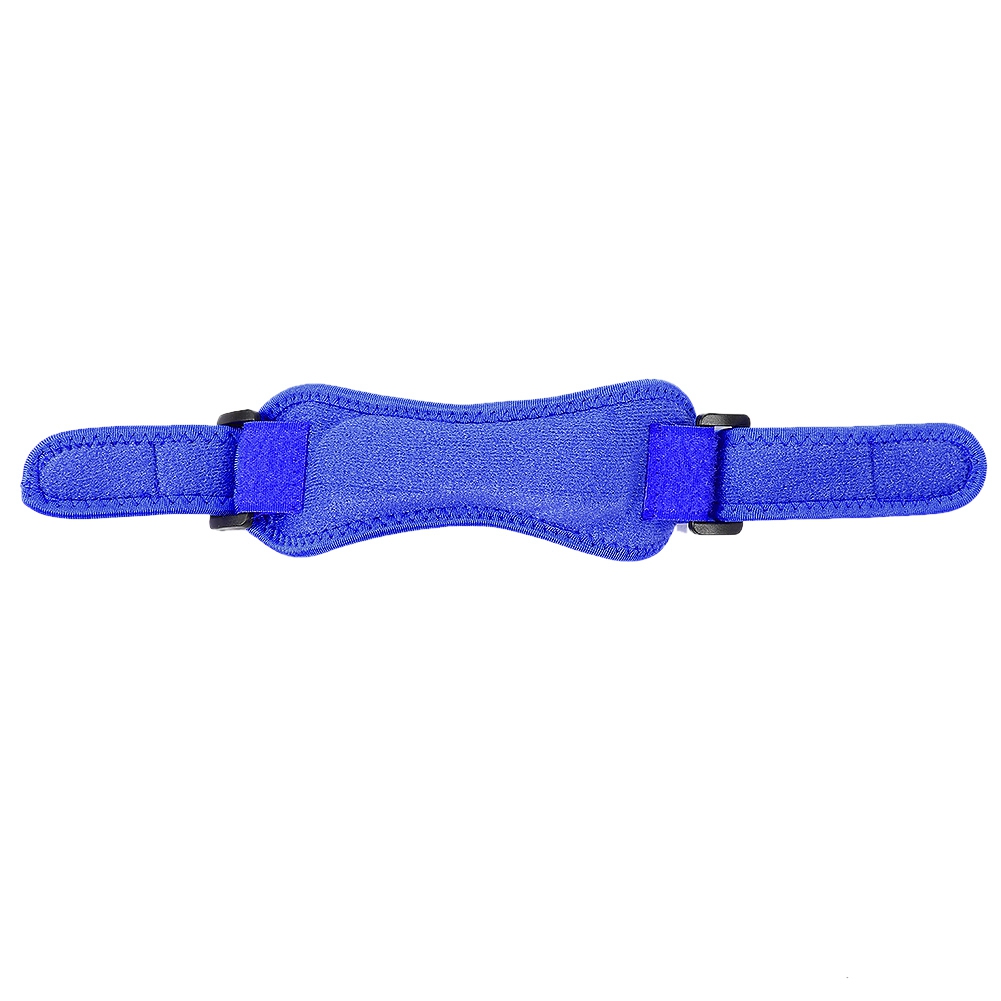 1 Verstellbare Knieorthese Mit Patellaschutzpolster Für Den Outdoor-einsatz (blau)