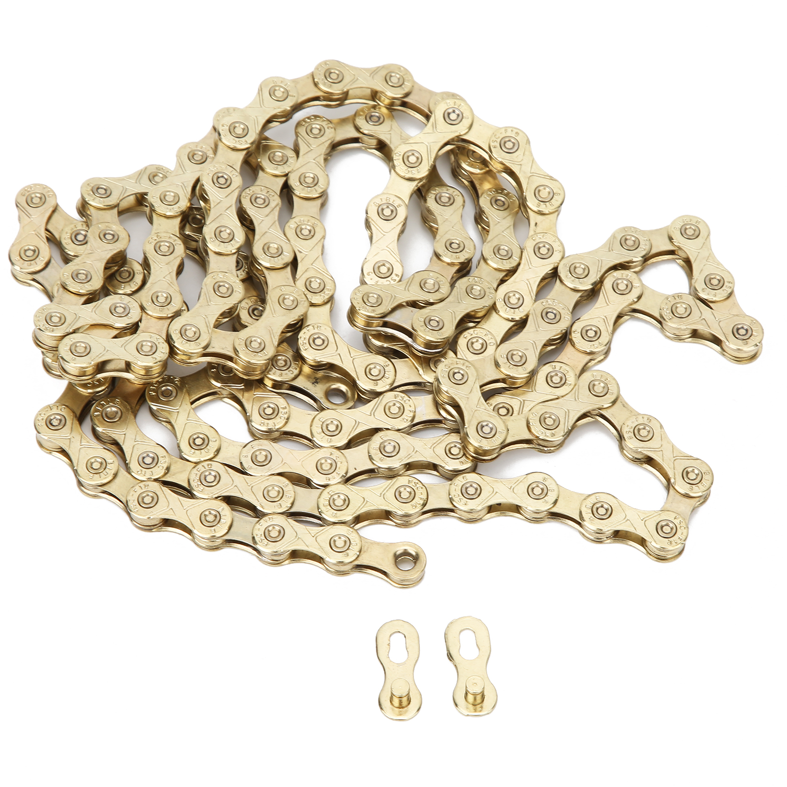 F10-kette Für Rennrad/falt-mountainbike, Stahl, 10-fach, Verstellbar, Fahrradzubehör, Goldfarben