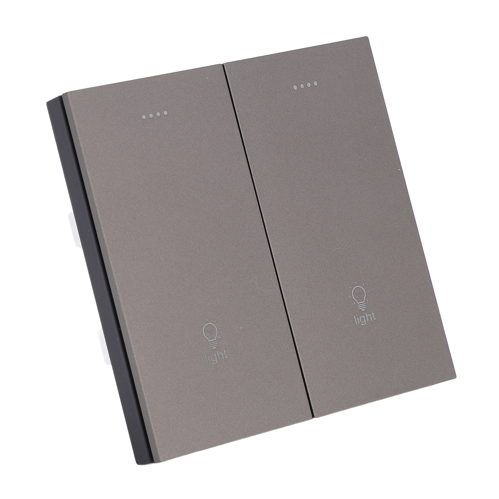 Intelligenter Schalter Mit Timer, Sprachsteuerung, Wlan-verbindung, Schwarz-goldenem Wandschalter, 100–240 V Wechselstrom