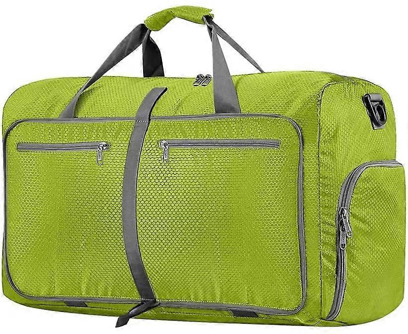Faltbare 40-liter-reisetasche, Wasserdicht, Grün, Ideal Für Camping, Wandern Und Reisen.