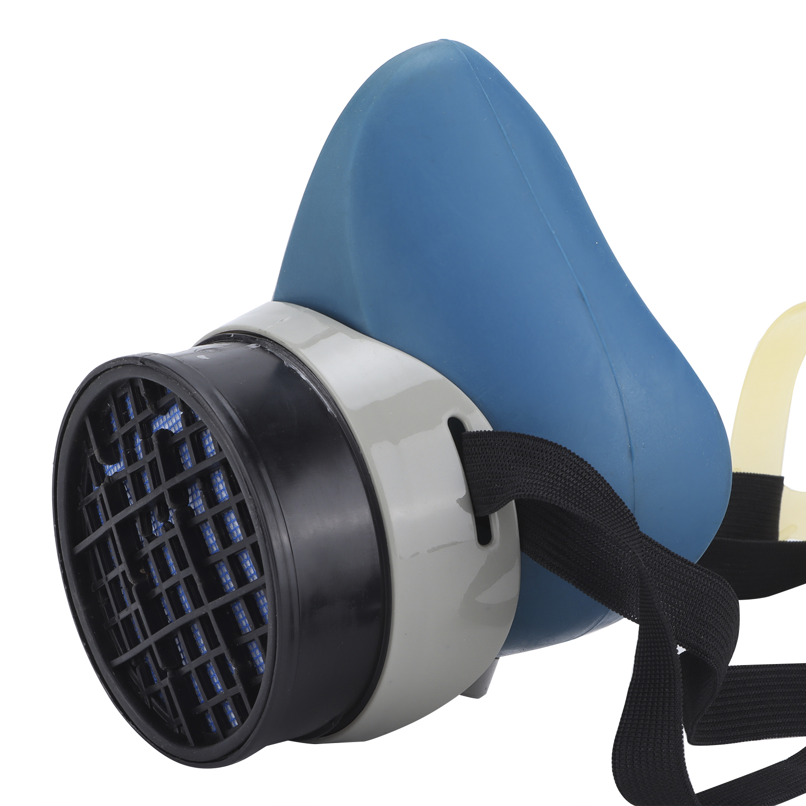 Gesichtsmaske Mit Halbgesichtsfilter, Staubschutz, Selbstansaugung, Silika- Und Aktivkohlefasern