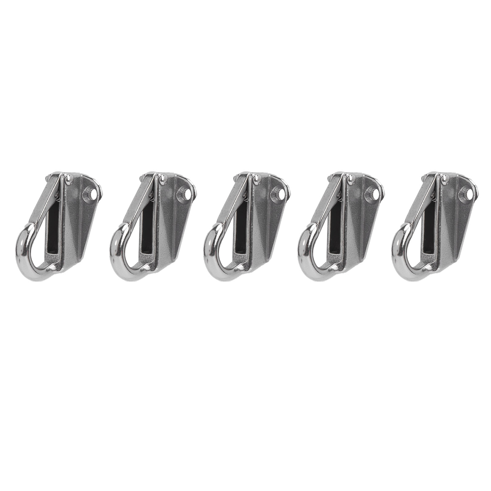 Set Mit 5 Edelstahl-springhaken, Beschlagzubehör Für Boote Und Yachten