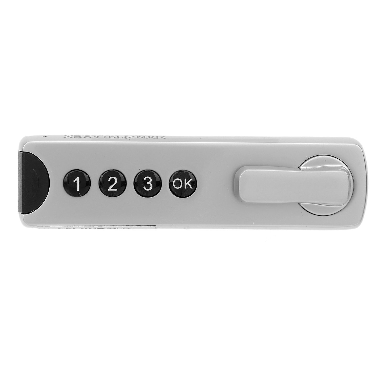 Intelligentes Möbelschloss Aus Zinklegierung Mit Code Und Eingebautem 100-mah-akku Für Mehr Sicherheit Im Haus Und Diebstahlschutz.