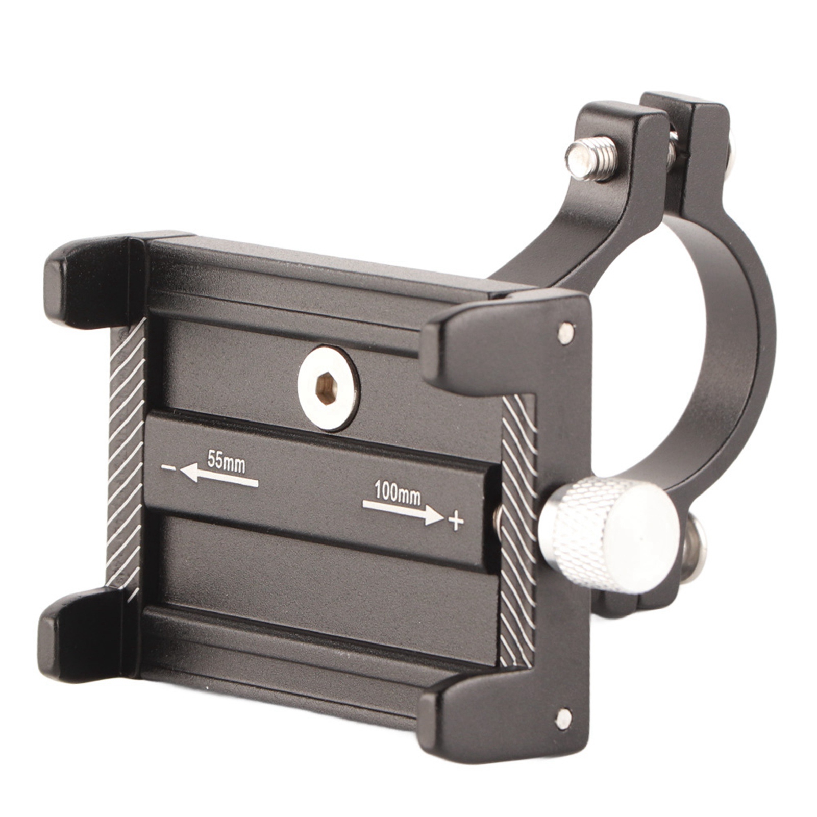 Handyhalterung Aus Aluminiumlegierung Für Fahrräder, Lenkerringbefestigung, Kompatibel Mit Mobiltelefonen Und Gps-geräten.