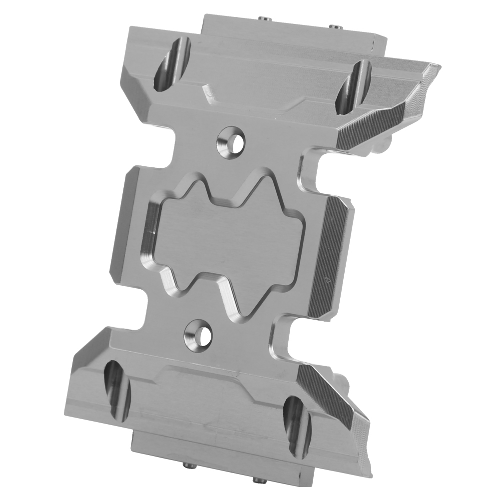 Schutzplatte Für Das Getriebe Aus Aluminiumlegierung, Ersatzteil Für Axial Scx10 Iii Axi03007, Titanfarben