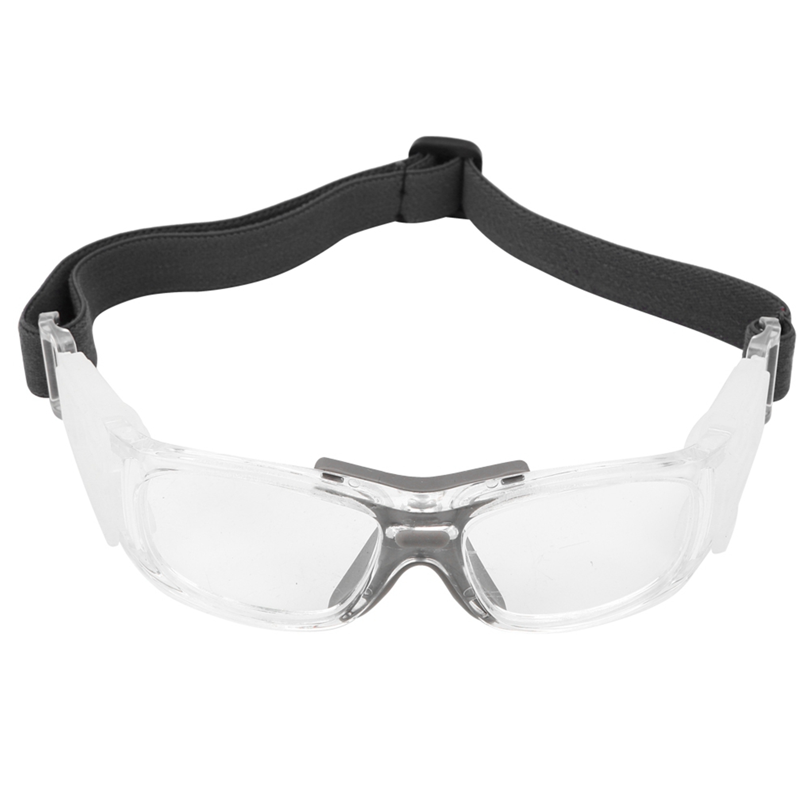 Basketballbrille Für Teenager Und Erwachsene, Stoß- Und Schlagfest, Sicherheitsbrille Für Outdoor-sportarten (transparent Weiß)