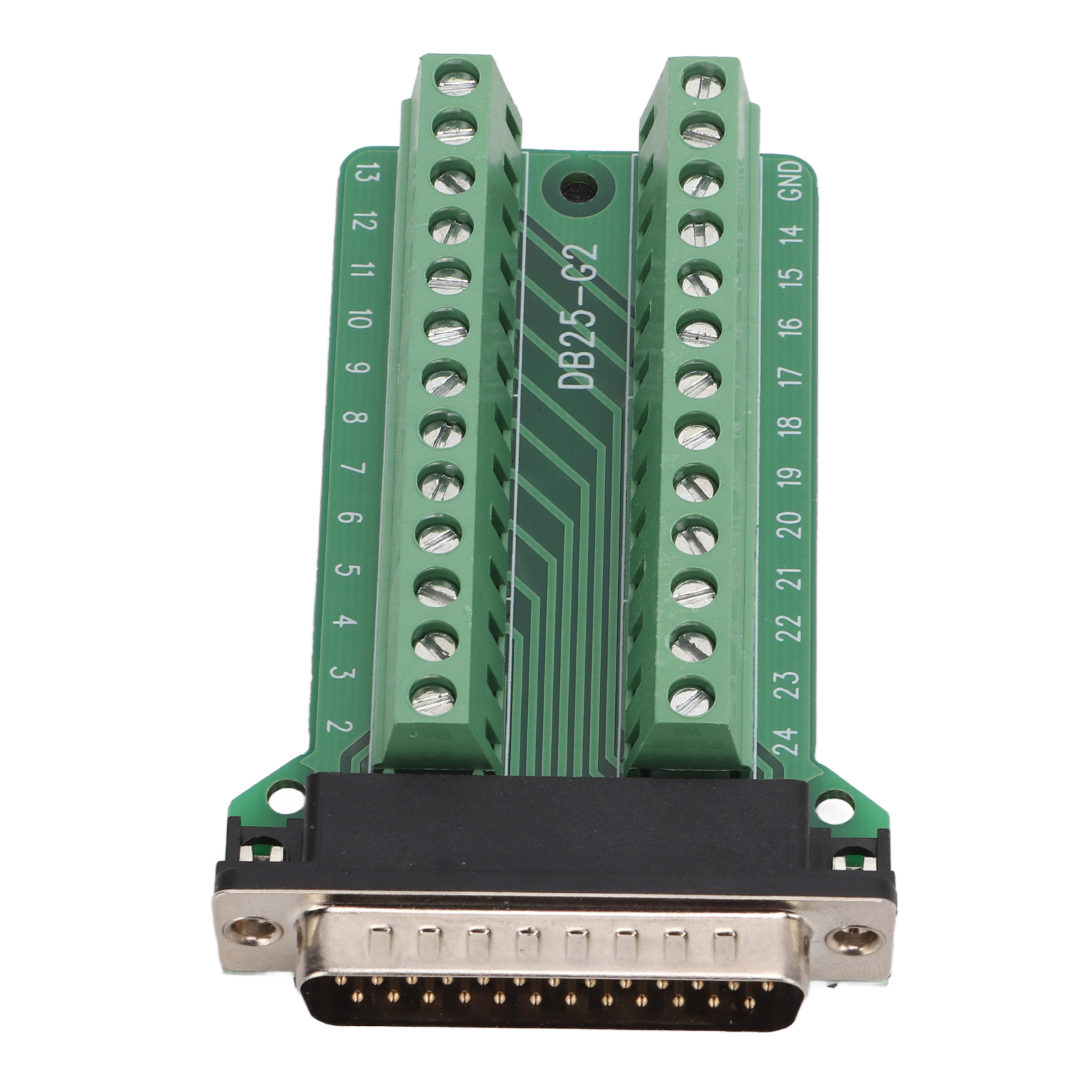 25-poliger Klemmenblockstecker Für Signalmodul, Nietmontage Auf Leiterplatte, Zum Debuggen Der Db25-g2-kommunikation