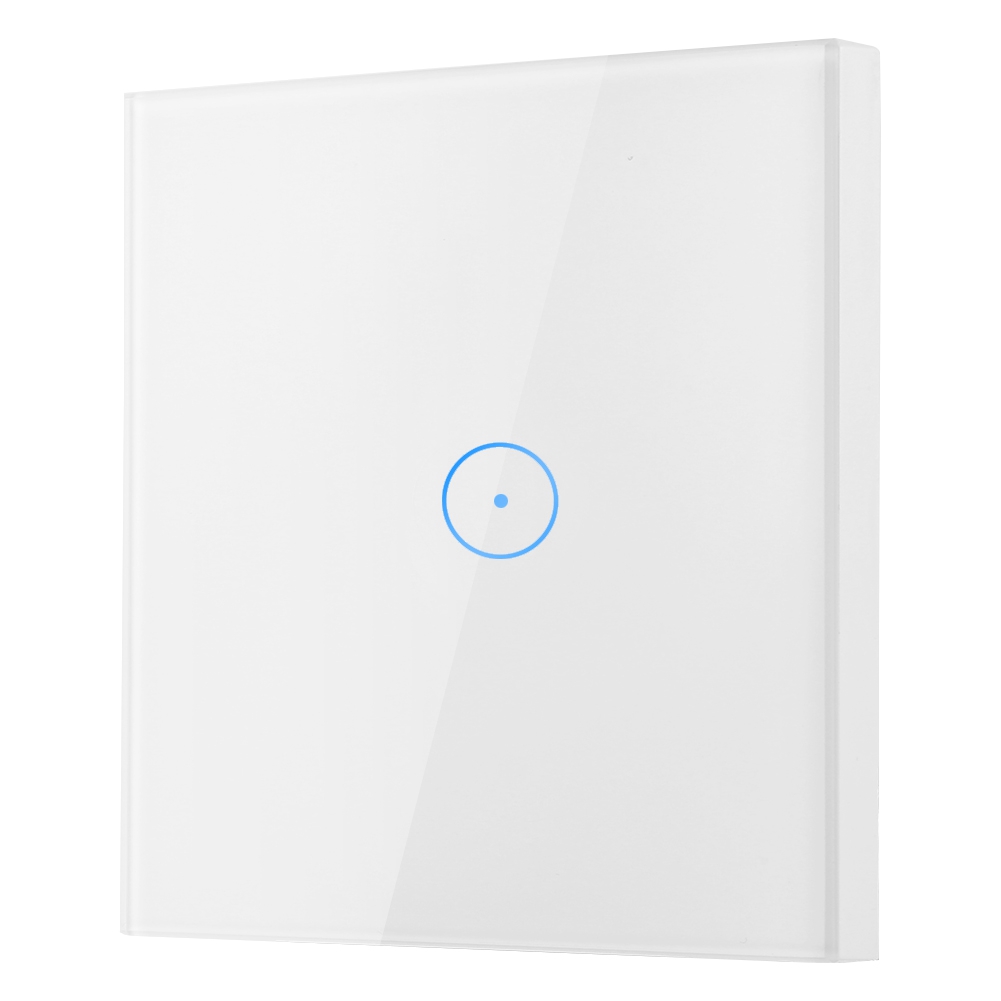 Intelligente Touch-glaswandschalter Mit Wlan-fernbedienung Für Google Home/alexa (eu 110-240v)