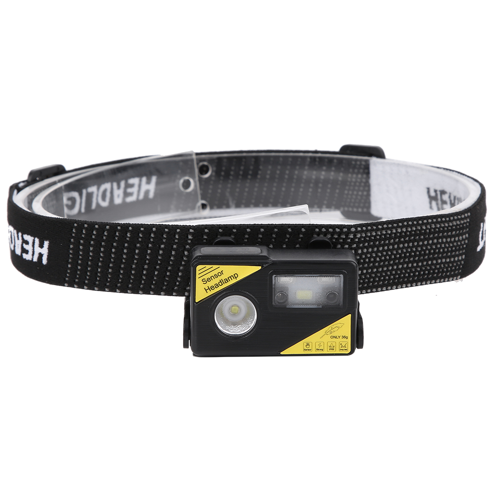 K180 Led-stirnlampe, Leicht, Usb-aufladbar, Mit Hutclip Und Integrierter Induktion Für Leistungsstarkes Licht.
