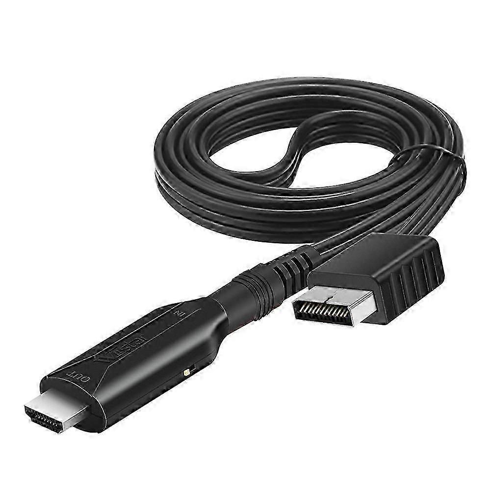 Hdmi-kompatibles Adapterkabel Für Playstation 2 (ps2) Hd Rca Av Audio Video X1