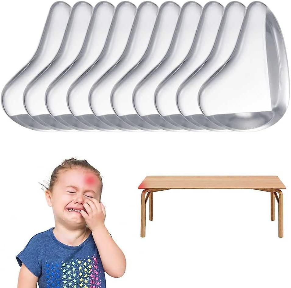Packung Mit 10 Eckenschützern Zum Schutz Der Kanten Und Ecken Von Tischen Und Möbeln.