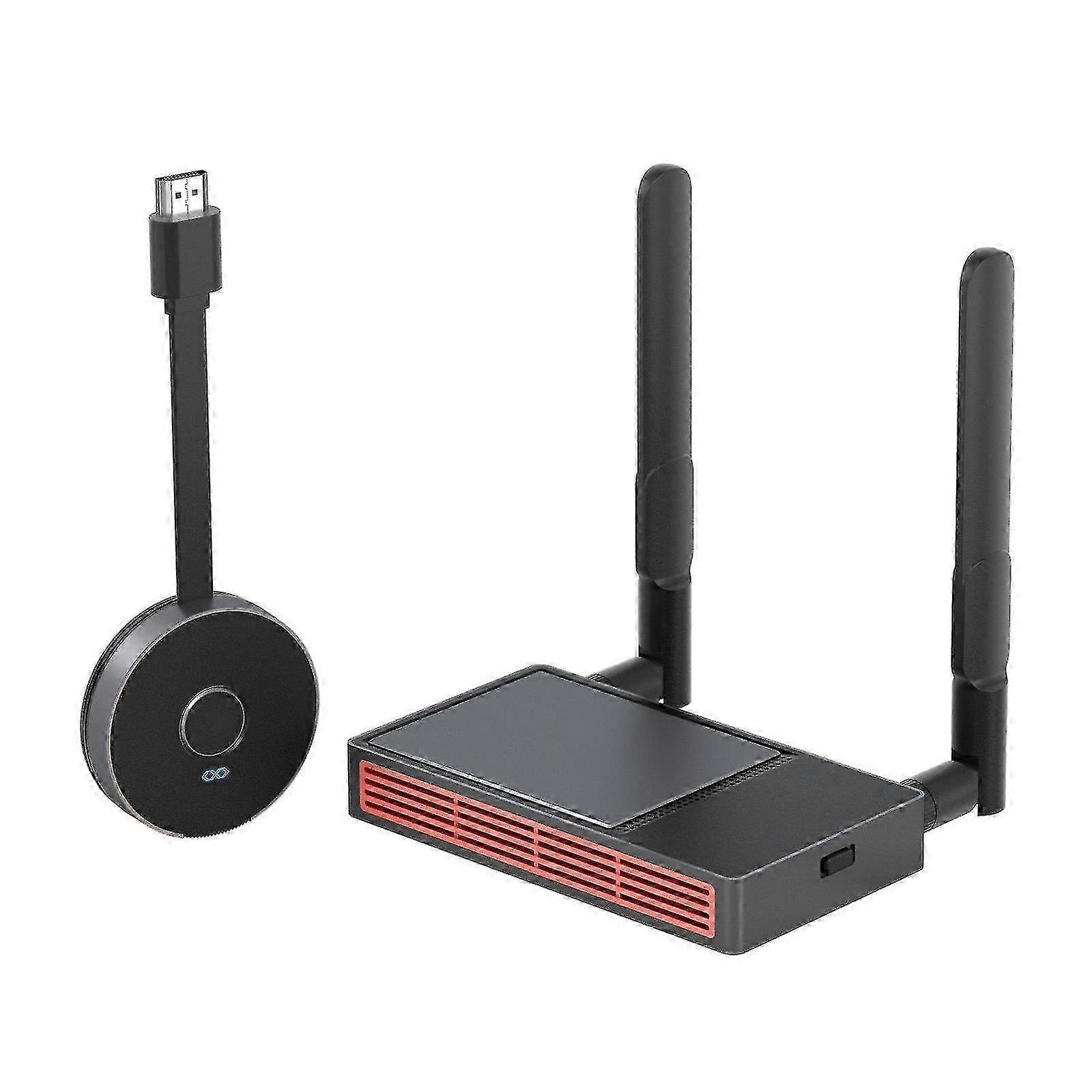 4k 30hz Wireless Hdmi Extender Kit Mit Sender Und Empfänger, Audio/video-adapter Für Fernseher, Dual-antenne, 30 M Reichweite, Einfache Installation (plug And Play).