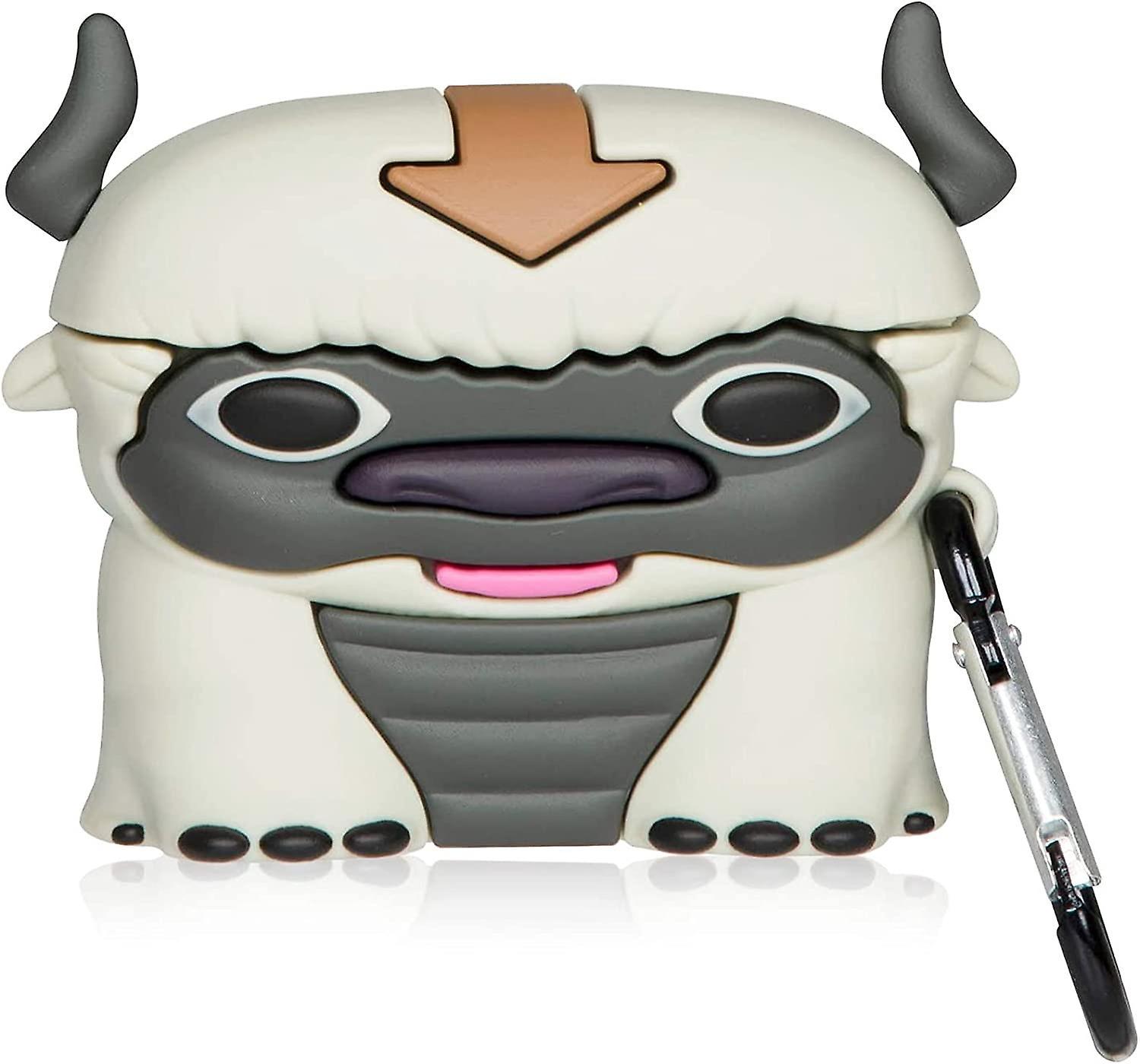 Ladecase Für Kabellose Ohrhörer, Stoßfeste Schutzhülle Mit Niedlichem Tiermotiv Airpods Pro Mit 3d-anime-avatar