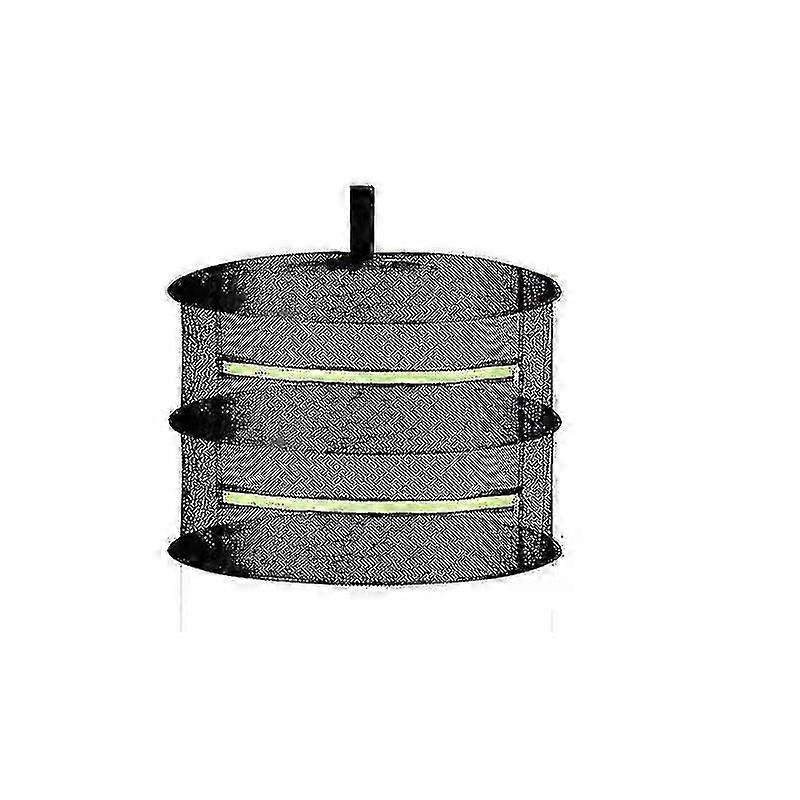 Mehrstufiger Hängender Kräutertrockner, Faltbarer Korb, Trockennetz, Trockenbeutel Aus Netzgewebe Für Blüten, Knospen Und Pflanzen, 2-stufiger A-förmiger Organizer