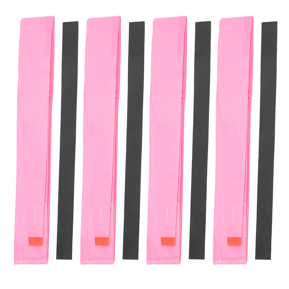 Packung Mit 4 Klebestreifen Für Kinderschlägergriffe, Hohe Griffigkeit, Schweißabsorbierend Und Rutschfest (rosa).