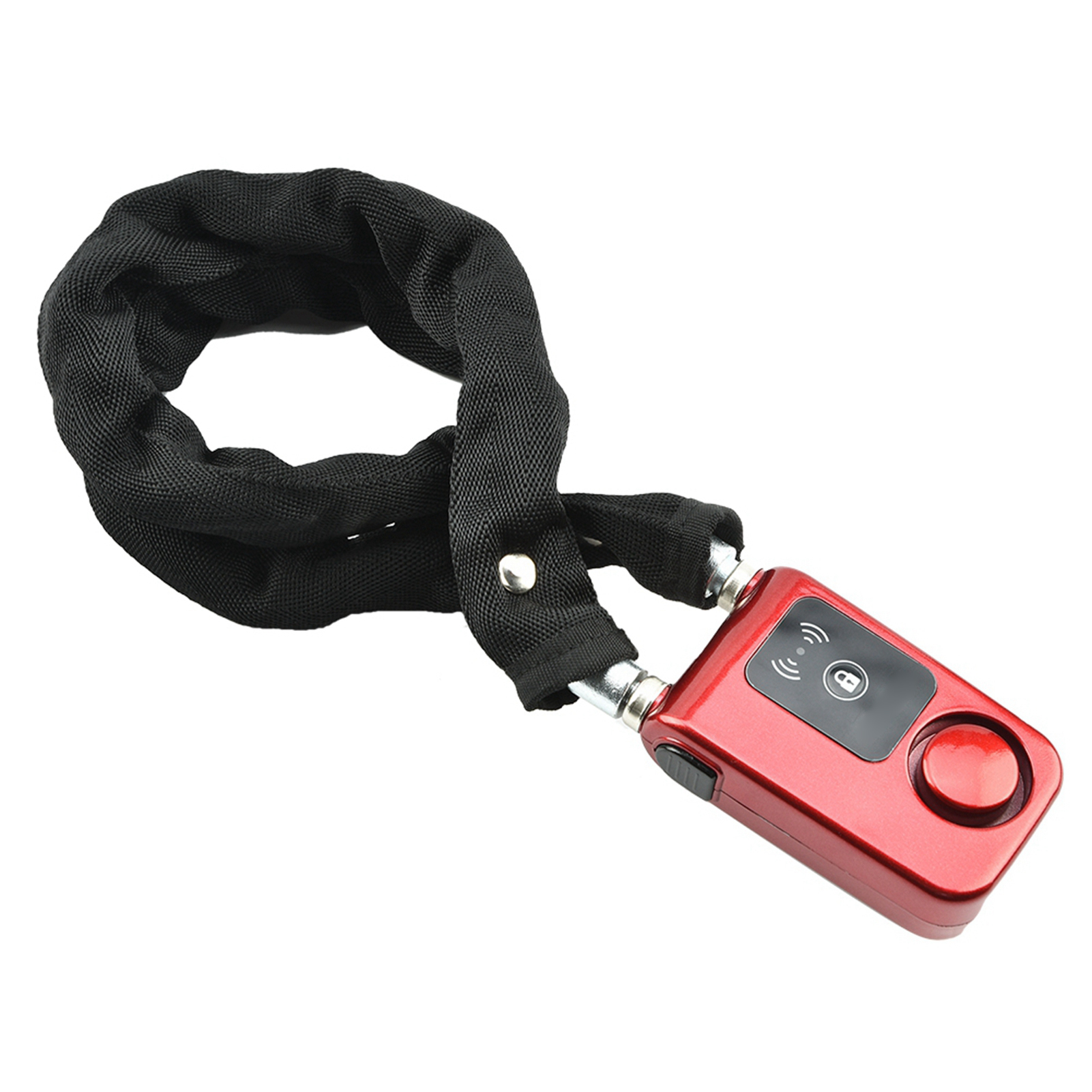 Y797g Wasserdichtes, Smartes Bluetooth-fahrradkettenschloss, Per Smartphone Steuerbar, Rot