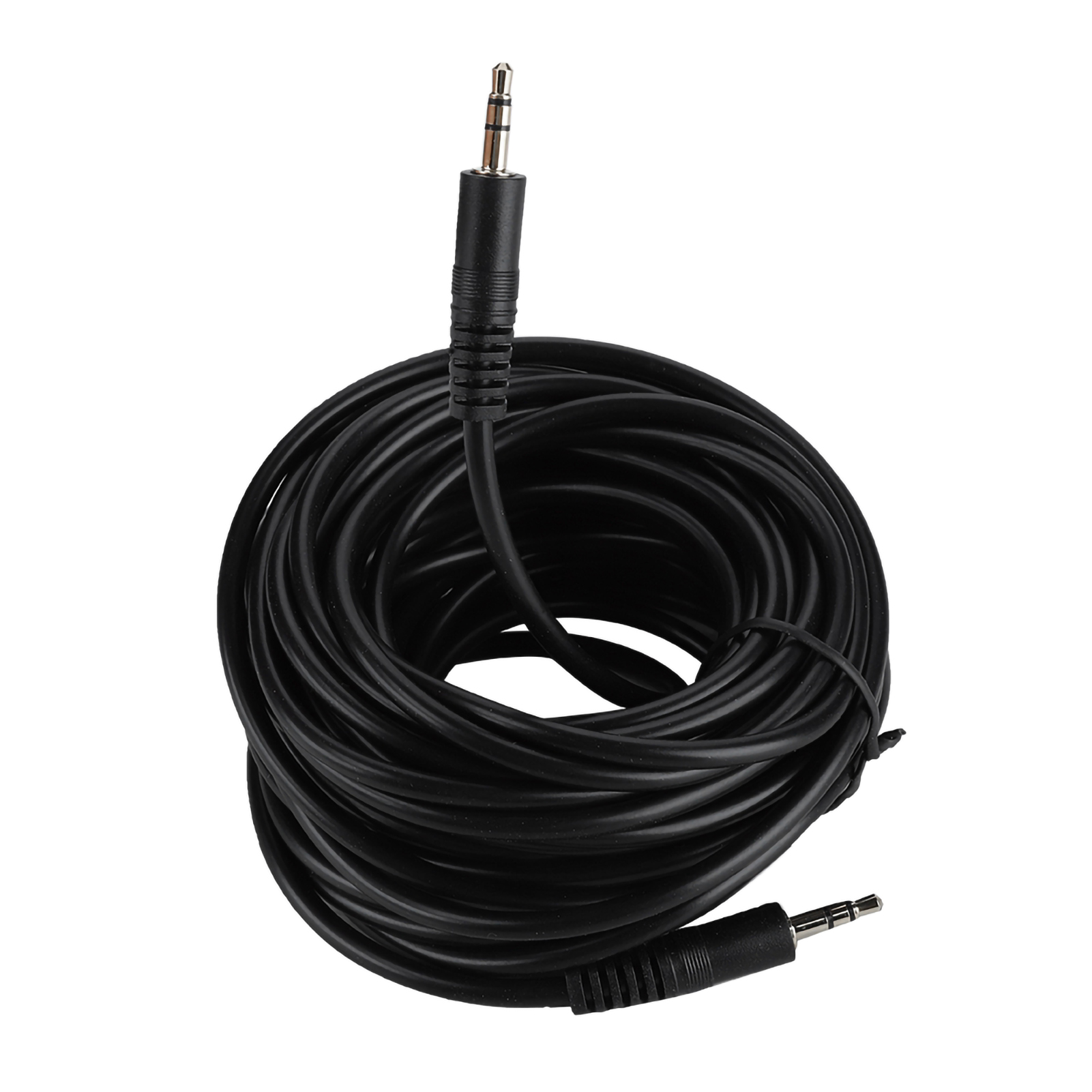 3,5 Mm Stecker-stecker-kupfer-geschirmtes Audiokabel, 10 M, Für Lautsprecher Und Kopfhörer.