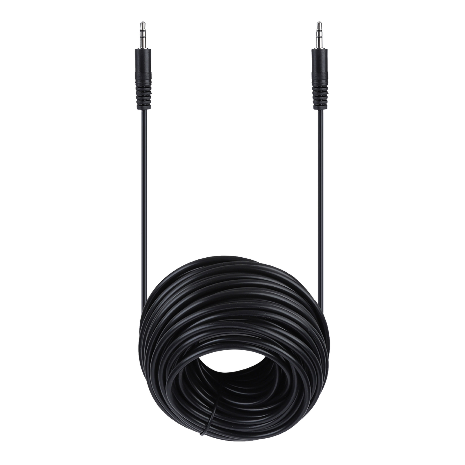3,5 Mm Stecker-stecker-geschirmtes Kupfer-audiokabel, 20 M, Für Lautsprecher Und Kopfhörer.