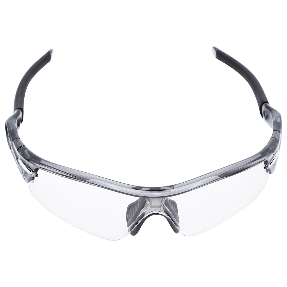 Radbrille, Sonnenbrille Zum Radfahren, Staub- Und Uv-beständig, Grau Und Schwarz.