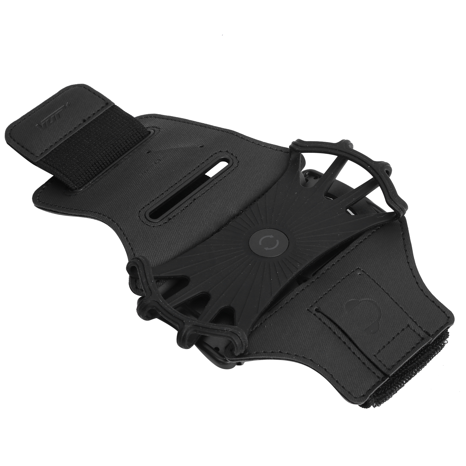 Sportliche Handyhalterung Mit 360° Drehbarem Armband Und Atmungsaktivem Gurt Für Outdoor-aktivitäten Wie Wandern Und Laufen.