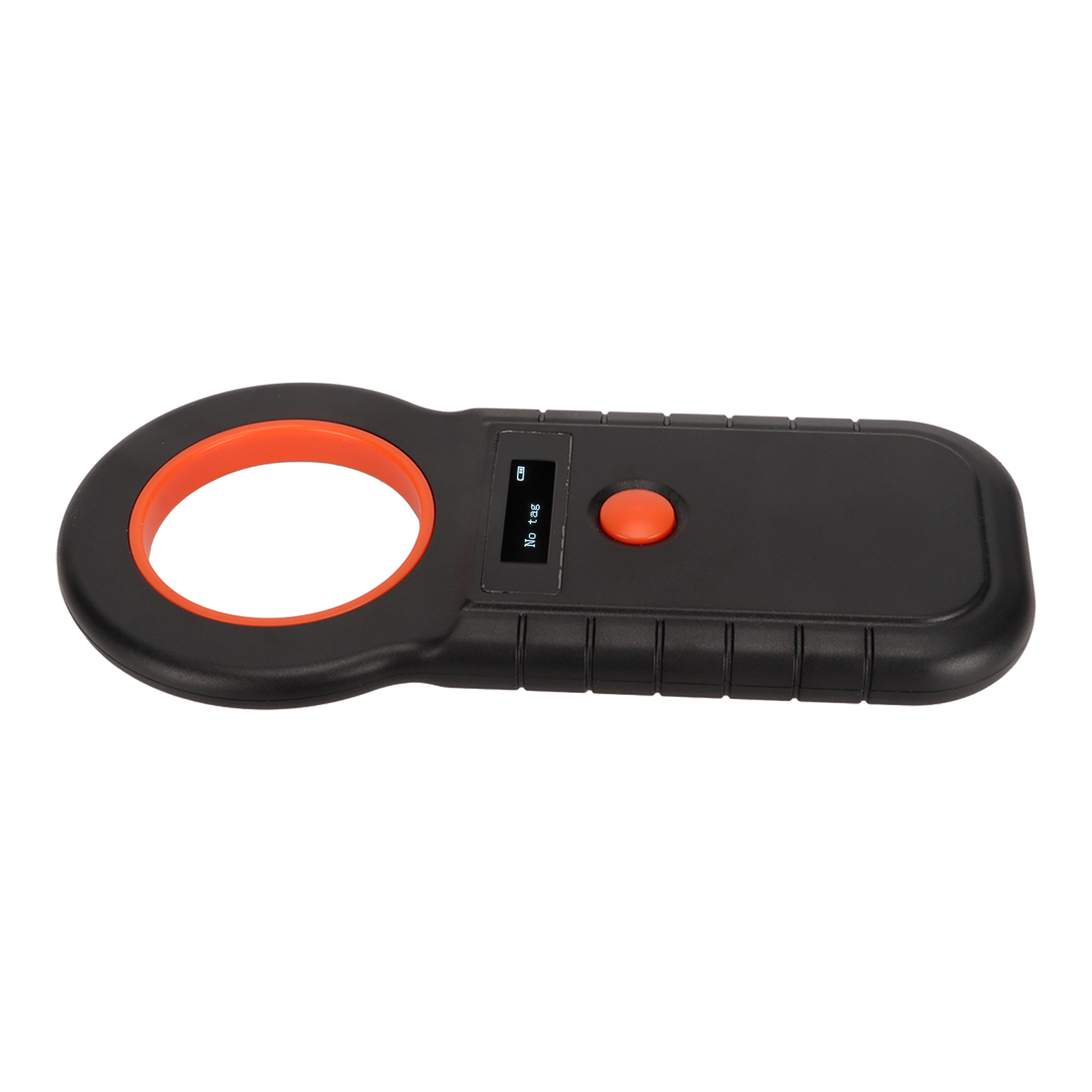 Tragbarer Rfid-leser (134,2 Khz/125 Khz) Für Tier-mikrochips, Iso 11784/11785 Fdx-b Emid-konform, Schwarz