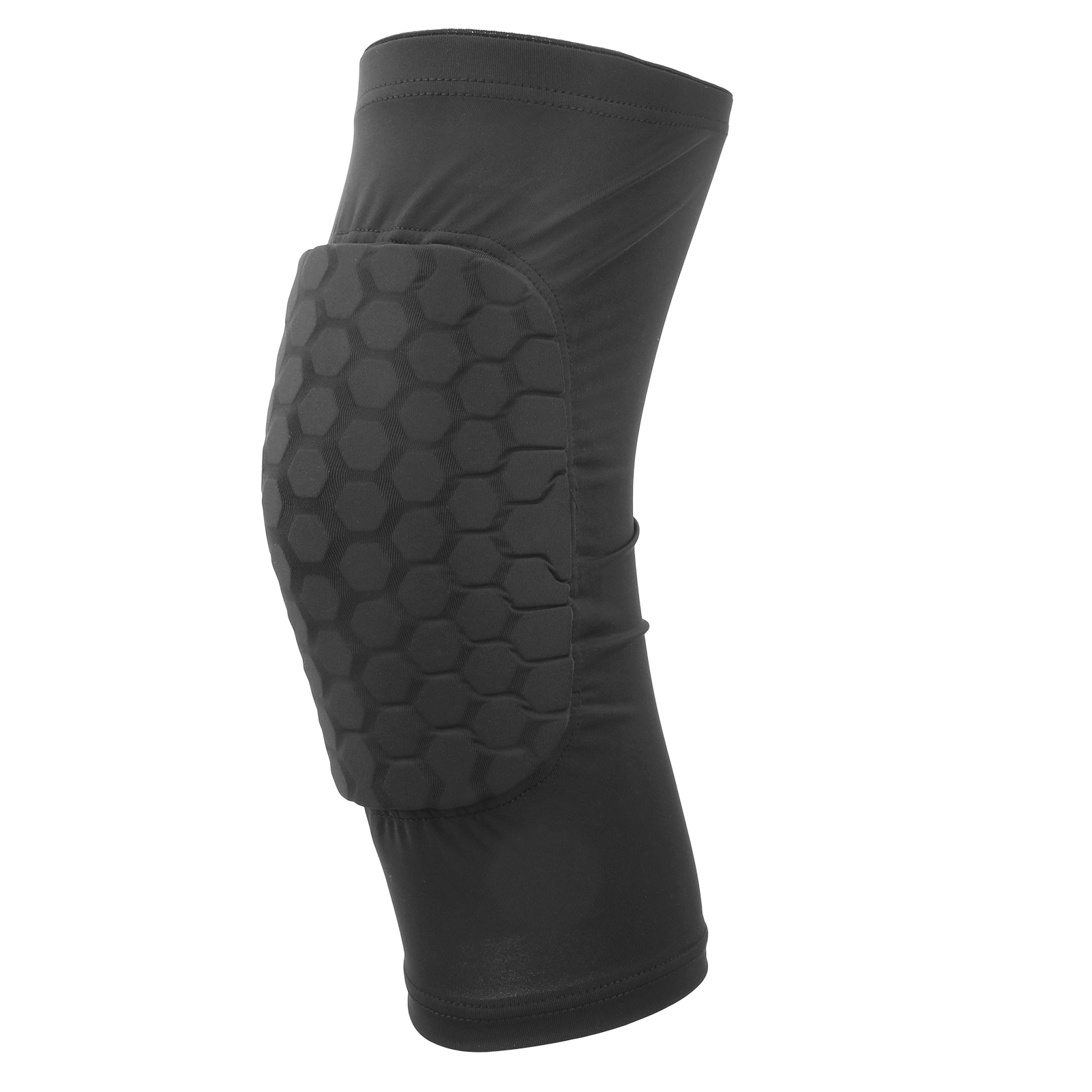 Atmungsaktive, Stoßdämpfende Knieorthese Aus Zellmaterial, Hochelastische Sport-knieorthese, Schwarze Schutzausrüstung (m)