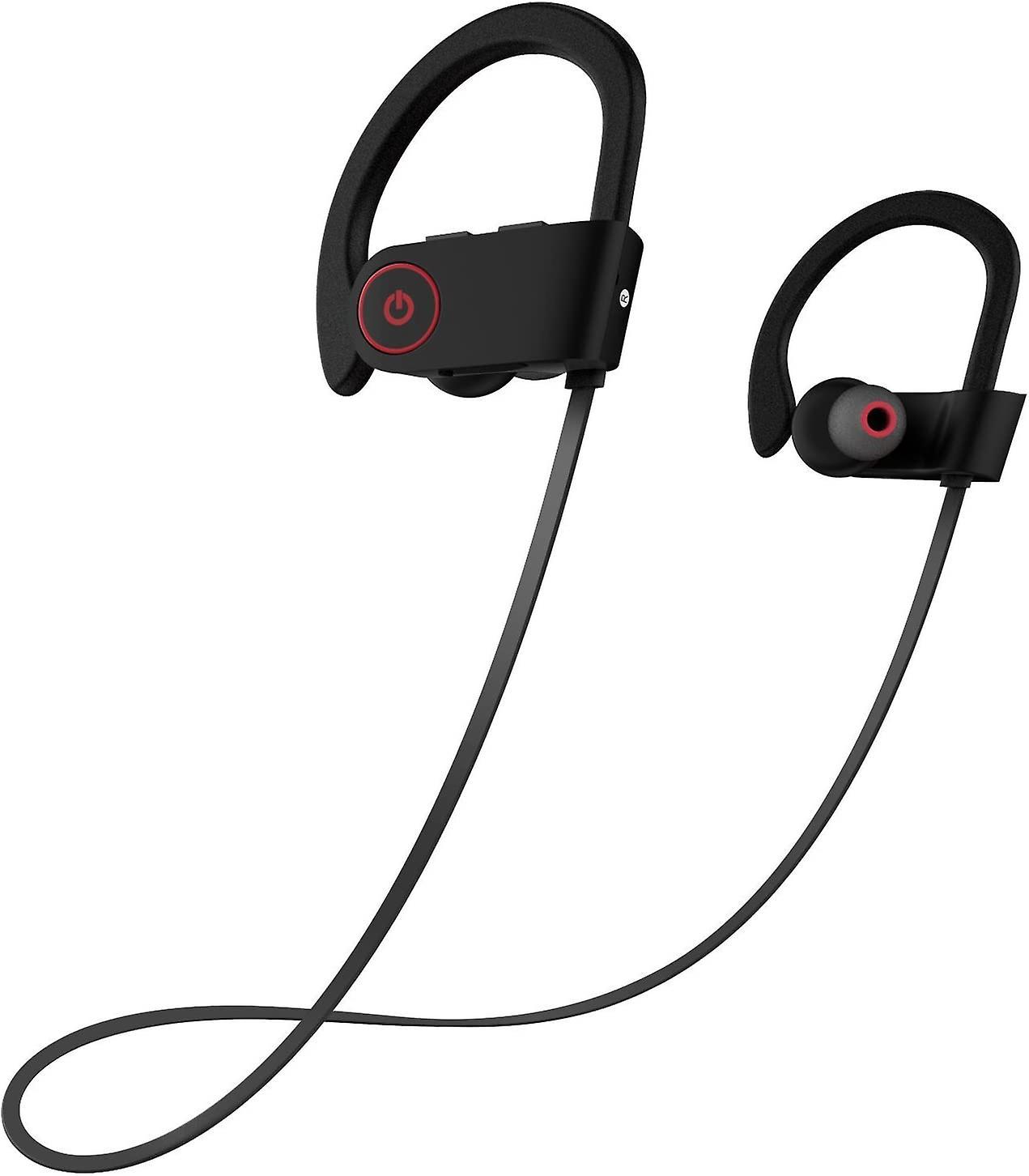 Bluetooth-kopfhörer Mit Mikrofon, Kabellos Und Geräuschunterdrückend, Wasserabweisend (ipx7), Hd-stereo, Schweißresistent.