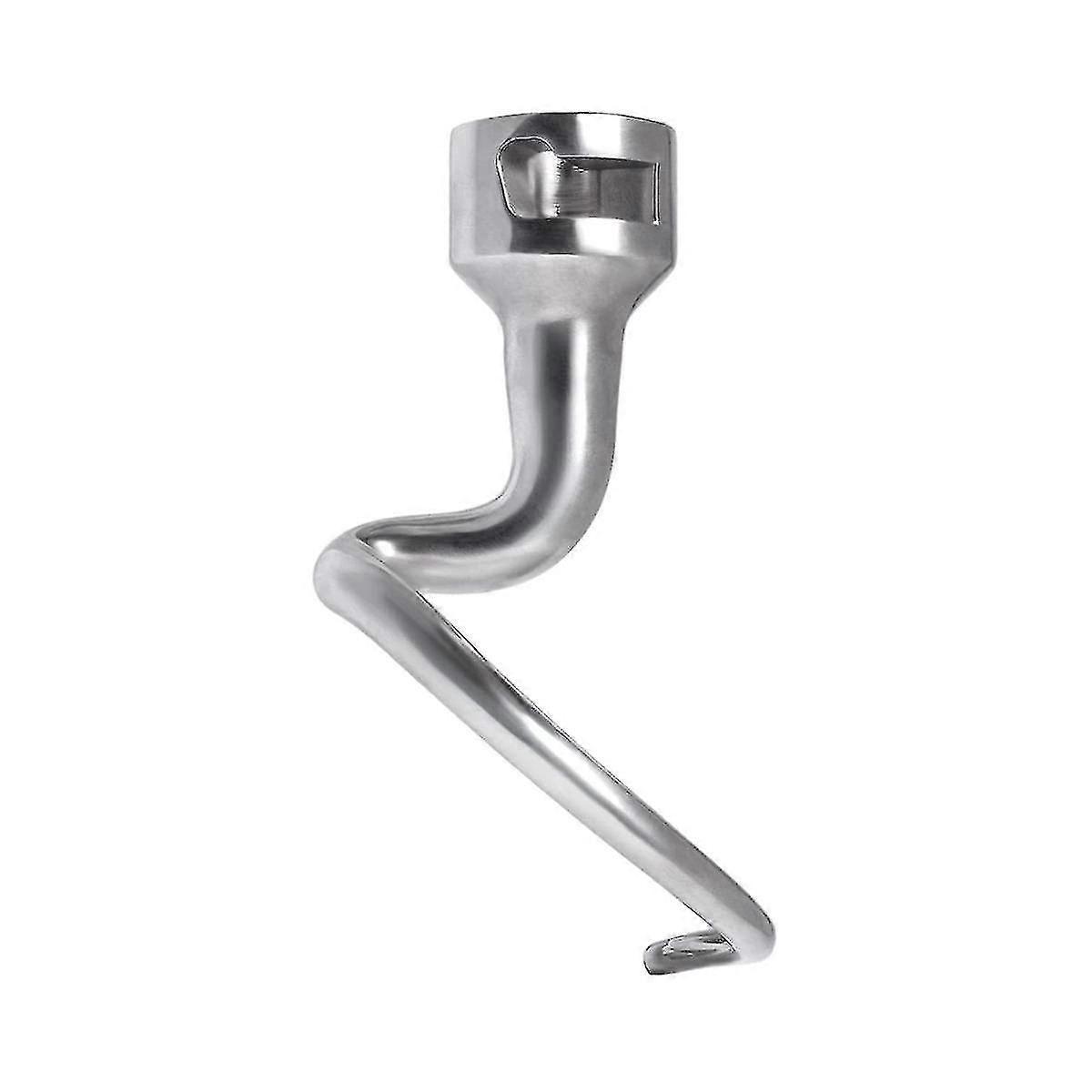 Spiralknethaken Für Kitchenaid Küchenmaschinen Mit Kippbarem Motorkopf Und Einem Fassungsvermögen Von 4,5 Bis 5 Litern, Ersatzknethaken Für Kitchenaid-aufsätze, Silberfarben