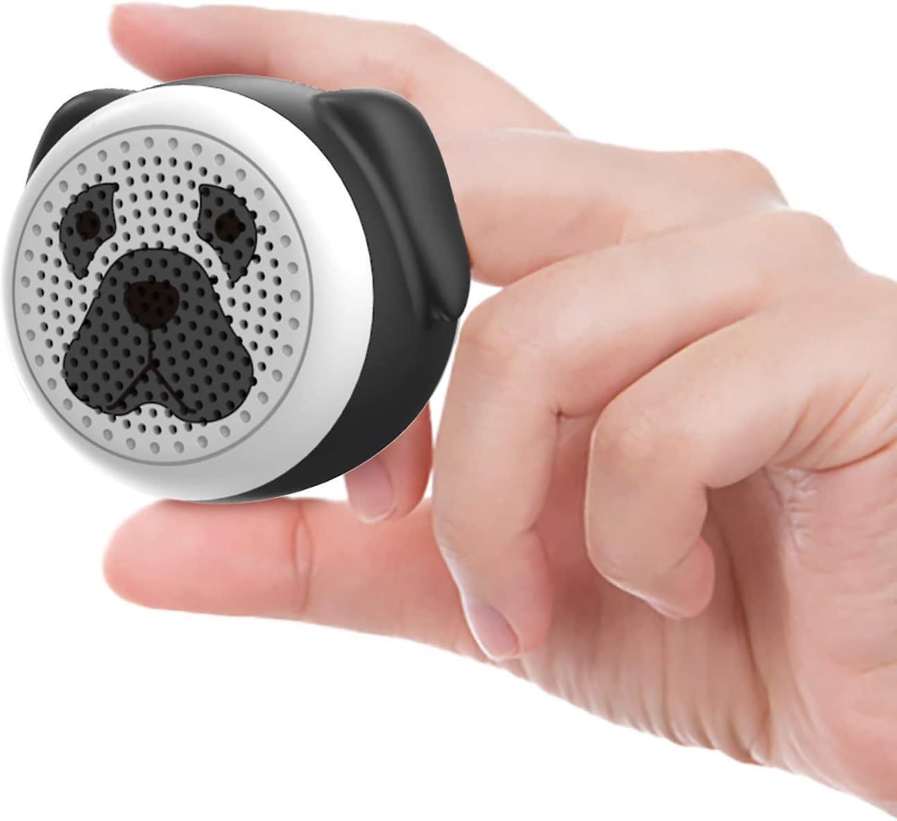 Tragbarer Bluetooth-lautsprecher, Klein, Laut, Klarer Klang, Selfie-funktion Und Anrufannahme, Kabellos (white Dog)