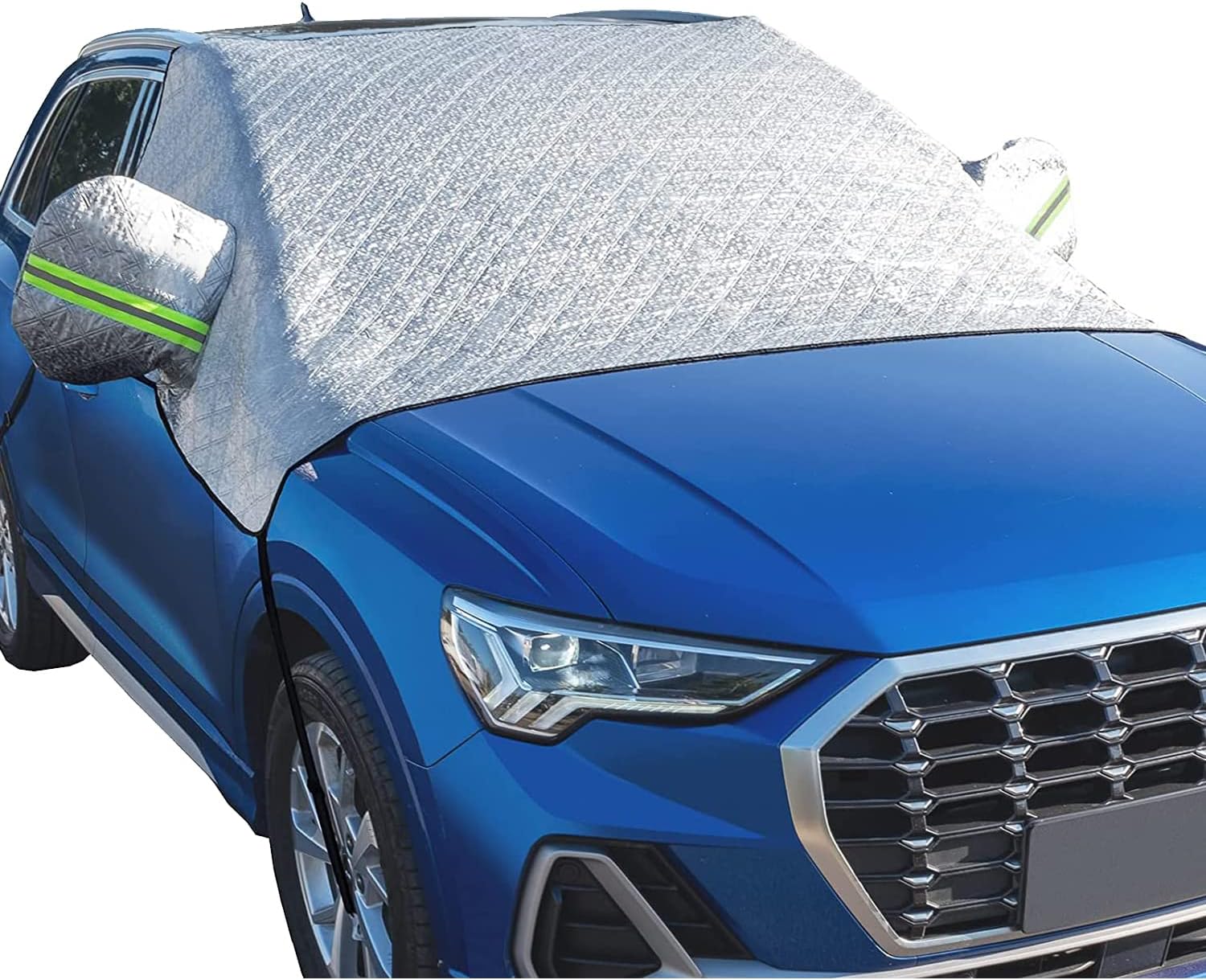 Frontscheibenabdeckung Windschutzscheibenabdeckung, Wasserdicht, Winddicht, Staubdicht, Kratzfest, Uv-schutz, Halbgarage Für Auto Für Die Meisten Autos