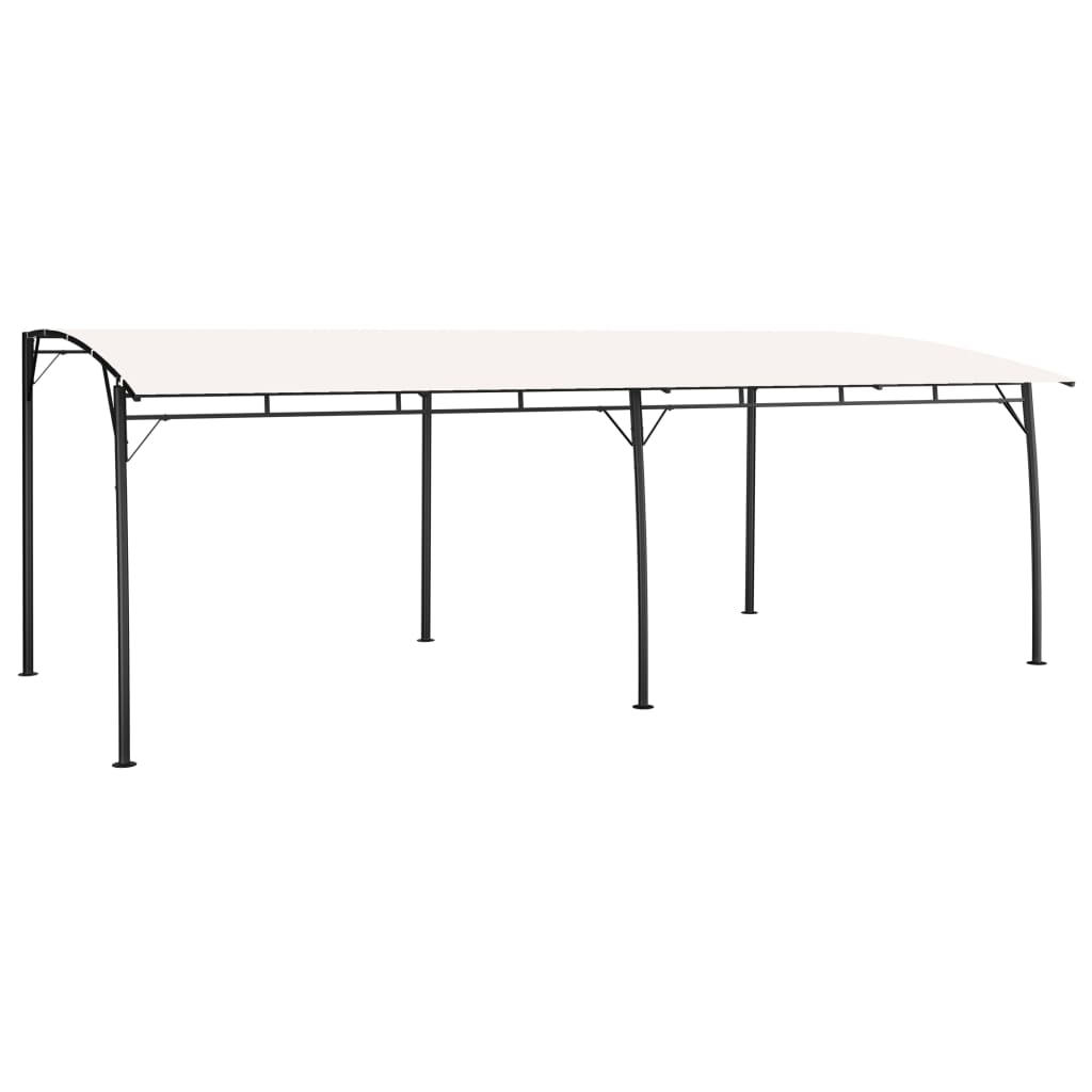 Garten-sonnenschutz 6x3x2,55 M Cremeweiß