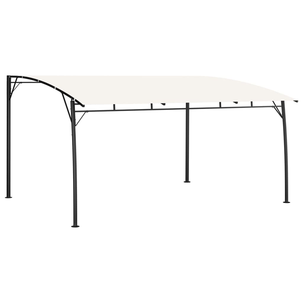 Garten-sonnenschutz 4x3x2,55 M Cremeweiß