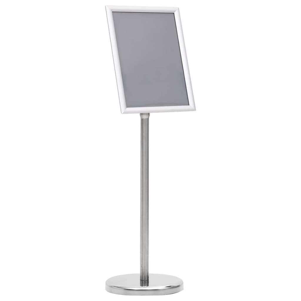 A4-plakatständer Silbern Aluminiumlegierung