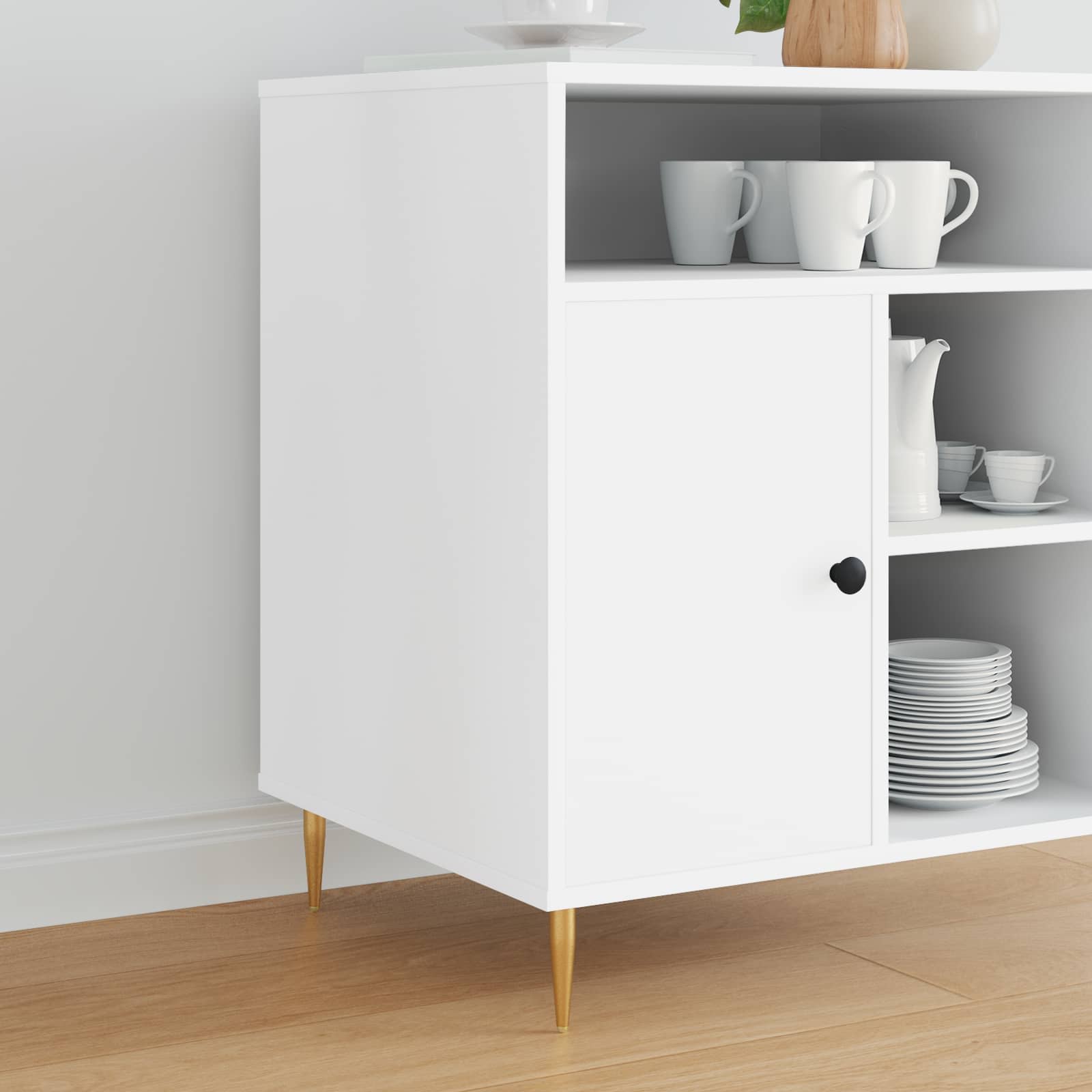 Standfüße 2 Pcs Gold 98 X 40 Mm Eisen
