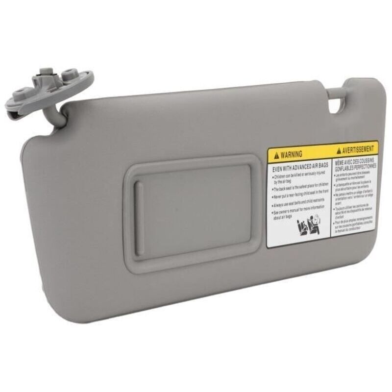 (grau) Sonnenblende – Rav4 2004–2005 – Grau – Integrierter Spiegel – Uv-schutz
