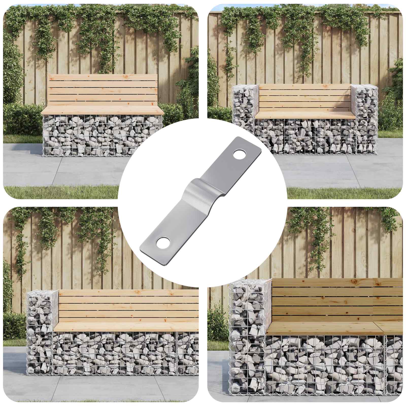 Einschlagplatte 9000 Pcs Silber Eisen