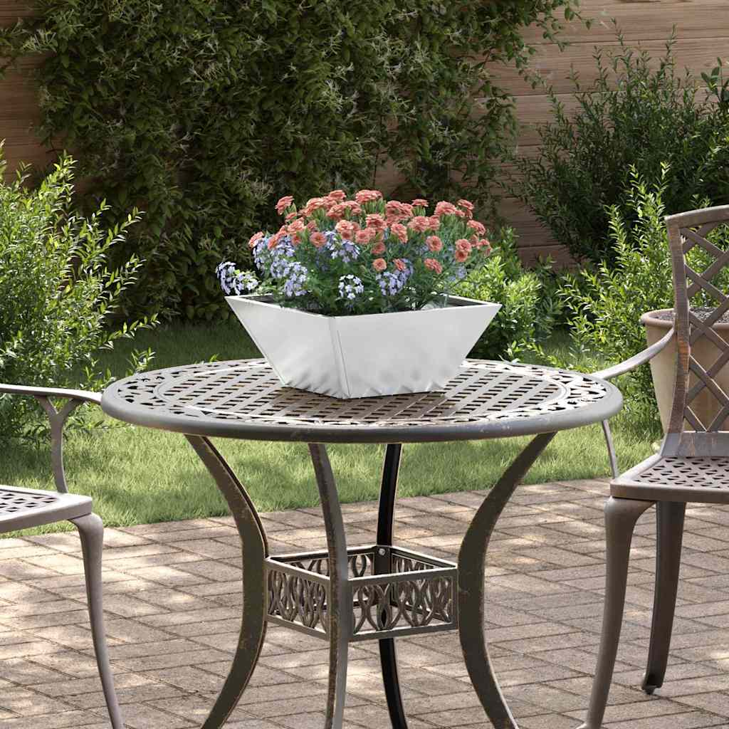 Garten-pflanzgefäß 5 Pcs Silber 35 X 35 X 15 Cm