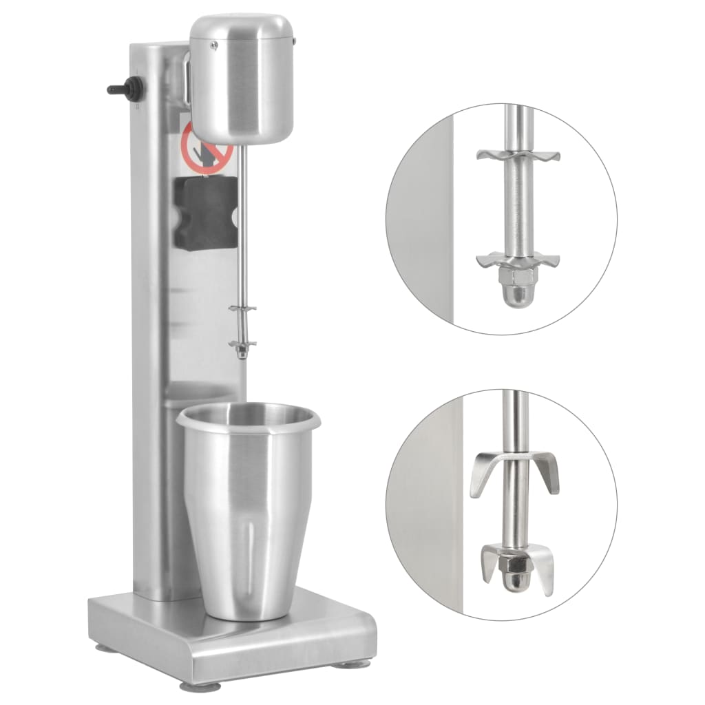 Milchshake-mixer Edelstahl 1 L