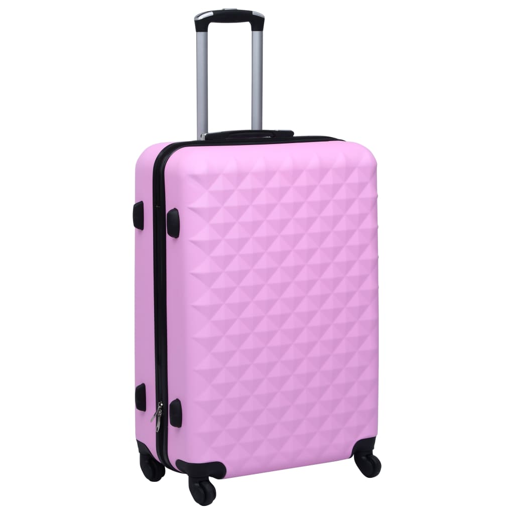 Hartschalen-trolley Rosa Abs