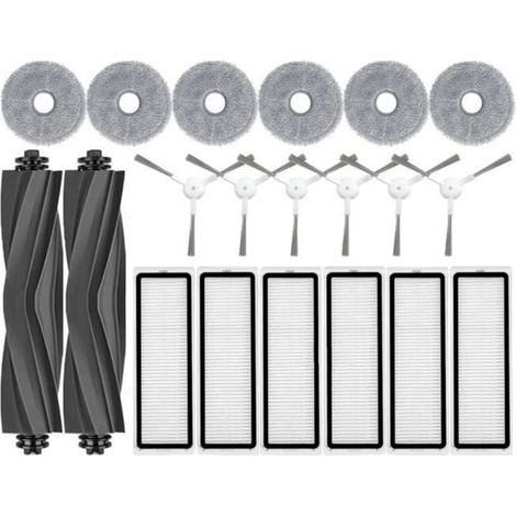 Staubsaugerzubehör – Dreame – L10 Prime/l10s Pro – Hepa-filter – Seitenbürste – Wischtuch