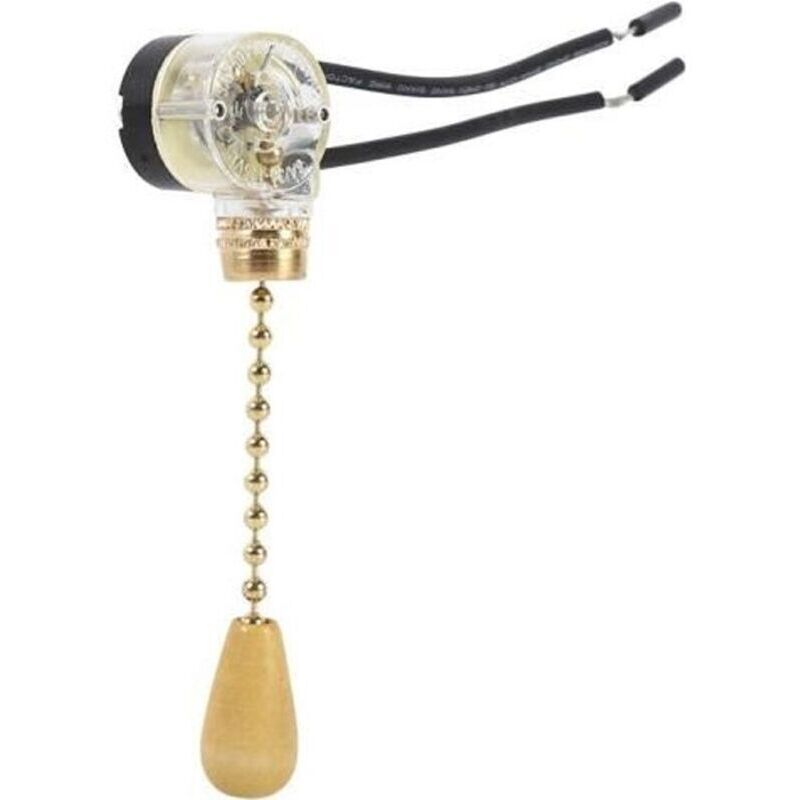 Zugschalter, Langlebiger Und Robuster Zugschalter Für Tisch- Und Wandlampen