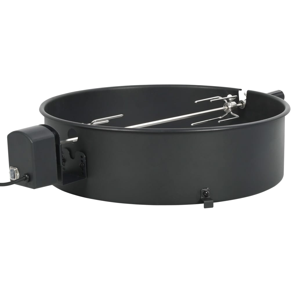 Bbq Rotisserie Ring Set 57 Cm Schwarz